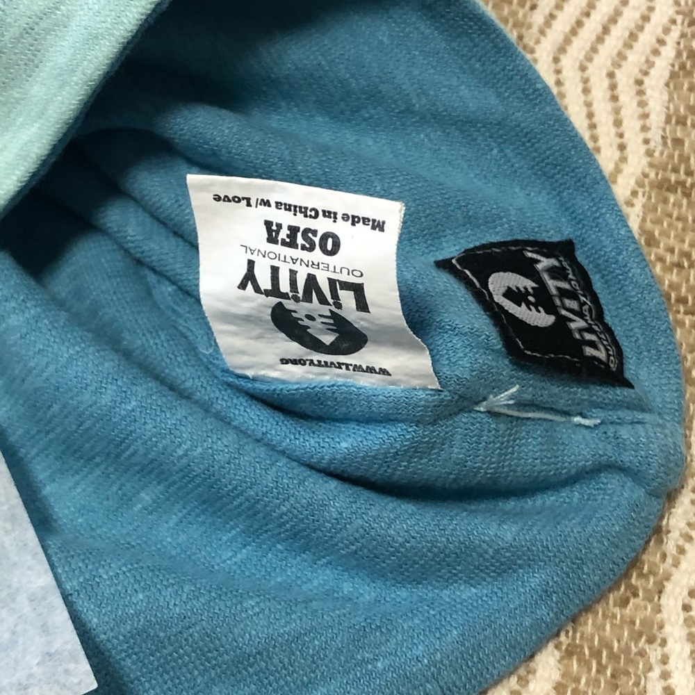 LiViTY Light Blue Stock Skully Hemp & Cotton Beanie - Picture 4 of 7